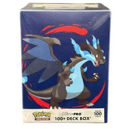 Ultra Pro Pokemon Supplies - 100+ Deck Box - MEGA CHARIZARD X