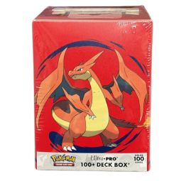 Ultra Pro Pokemon Supplies - 100+ Deck Box - MEGA CHARIZARD Y