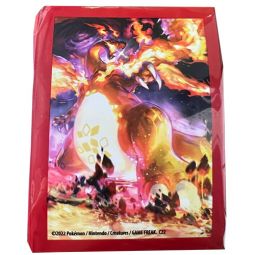 Pokemon Supplies - Ultra Premium Collection Charizard VMAX - CARD SLEEVES (65 Pack)