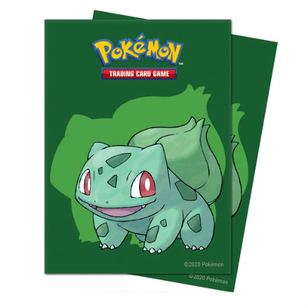 Pokemon Card Supplies - Deck Protector Sleeves - BULBASAUR (65 Sleeves)