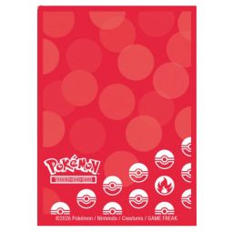 Ultra Pro Pokemon Supplies - Deck Protector Sleeves - FIRE ENERGY [65 Sleeves]