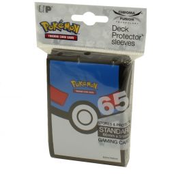 Pokemon Card Supplies - Deck Protector Sleeves - GREAT BALL (65 Sleeves)