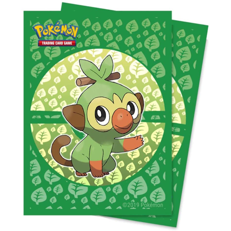 Ultra Pro Pokemon Supplies - Deck Protector Sleeves - GROOKEY (65 Sleeves)