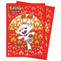 Pokemon Card Supplies - Deck Protector Sleeves - SCORBUNNY (65 Sleeves)
