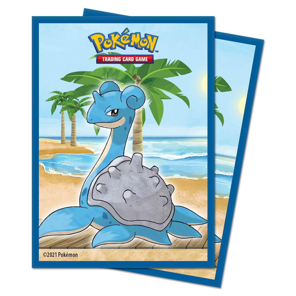Ultra Pro Pokemon Supplies - Deck Protector Sleeves - SEASIDE (65 Sleeves)