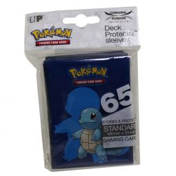 Ultra Pro Pokemon Supplies - Deck Protector Sleeves - SQUIRTLE (65 Sleeves)