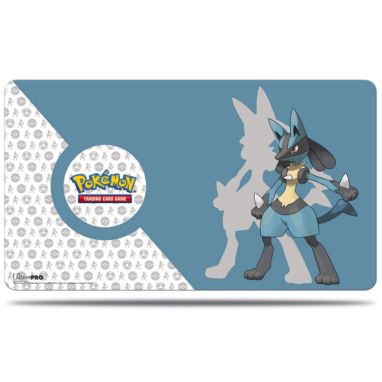 Pokemon tcg: Playmat de lutador focado em Lucario em Promoção na Americanas