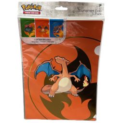 Ultra Pro Pokemon Supplies  - Tournament Folios 3-Pack - CHARIZARD, BLASTOISE & VENUSAUR