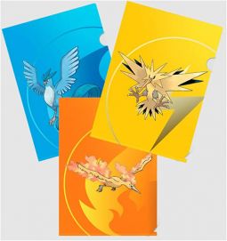 Ultra Pro Pokemon Supplies  - Tournament Folios 3-Pack - MOLTRES, ZAPDOS & ARTICUNO