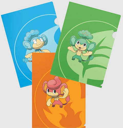 Pokemon Tournament Folios 3-Pack Pansage Pansear Panpour