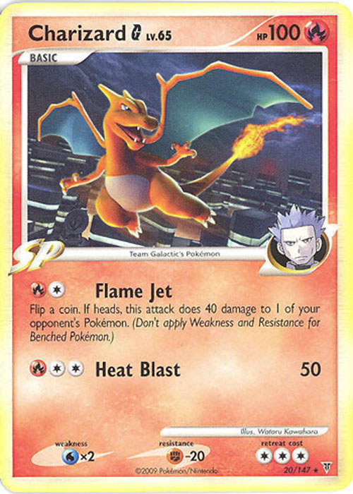 Pokemon Card - Supreme Victors 20/147 - CHARIZARD G Lv.65 (rare)