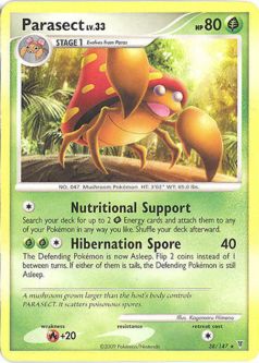 Pokemon Card - Supreme Victors 38/147 - PARASECT Lv.33 (rare)