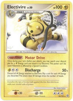 Pokemon Card - D&P: Secret Wonders 25/132 - ELECTIVIRE Lv.50 (rare)
