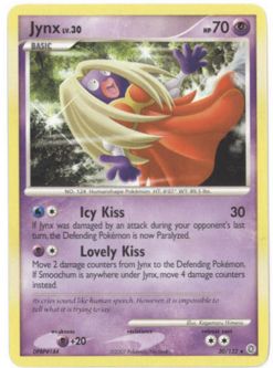 Pokemon Card - Secret Wonders 30/132 - JYNX Lv.30 (rare)