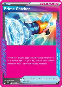 Pokemon Card - S&V: Temporal Forces 157/162 - PRIME CATCHER (ACE SPEC Rare)