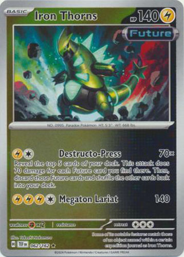 iron thorns pokemon card [SV5M] Iron Thorns 030/071〈R〉 – Buy Online at Omotenashi TCG main image 0