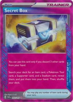 Pokemon Card - S&V: Twilight Masquerade 163/167 - SECRET BOX (Ace Spec Rare Holo)