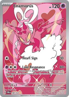 Pokemon Card - S&V: Twilight Masquerade 180/167 - ENAMORUS (Illustration Rare)