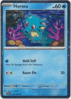 Pokemon Card - S&V: Shrouded Fable 010/064 - HORSEA [Galaxy Holo Promo]