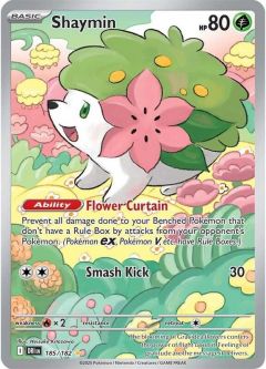 Pokemon Card - S&V: Destined Rivals 185/182 - SHAYMIN (illustration rare holo)