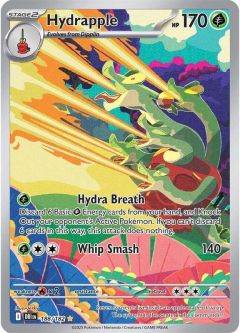 Pokemon Card - S&V: Destined Rivals 188/182 - HYDRAPPLE (illustration rare holo)