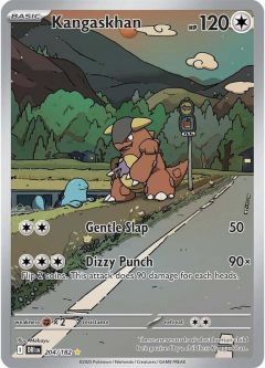 Pokemon Card - S&V: Destined Rivals 204/182 - KANGASKHAN (illustration rare holo)