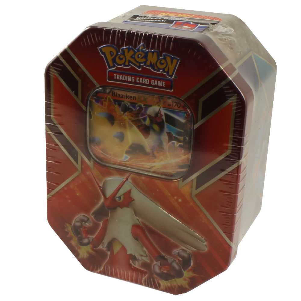 Pokemon XY - 2015 Collectors Tin Set - Hoenn Power - BLAZIKEN EX