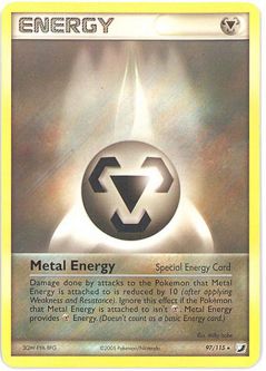 Pokemon Card - Unseen Forces 97/115 - METAL ENERGY (rare)