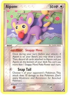 Pokemon Card - Unseen Forces 34/115 - AIPOM (uncommon)
