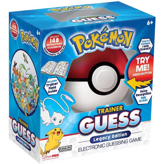 Politieagent Correlaat Toeschouwer Pokemon Toys - Ultra Pro Entertainment - Trainer Guess LEGACY EDITION  (Electronic Guessing Game): BBToyStore.com - Toys, Plush, Trading Cards,  Action Figures & Games online retail store shop sale