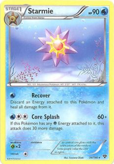 Pokemon Card - XY 34/146 - STARMIE (rare)