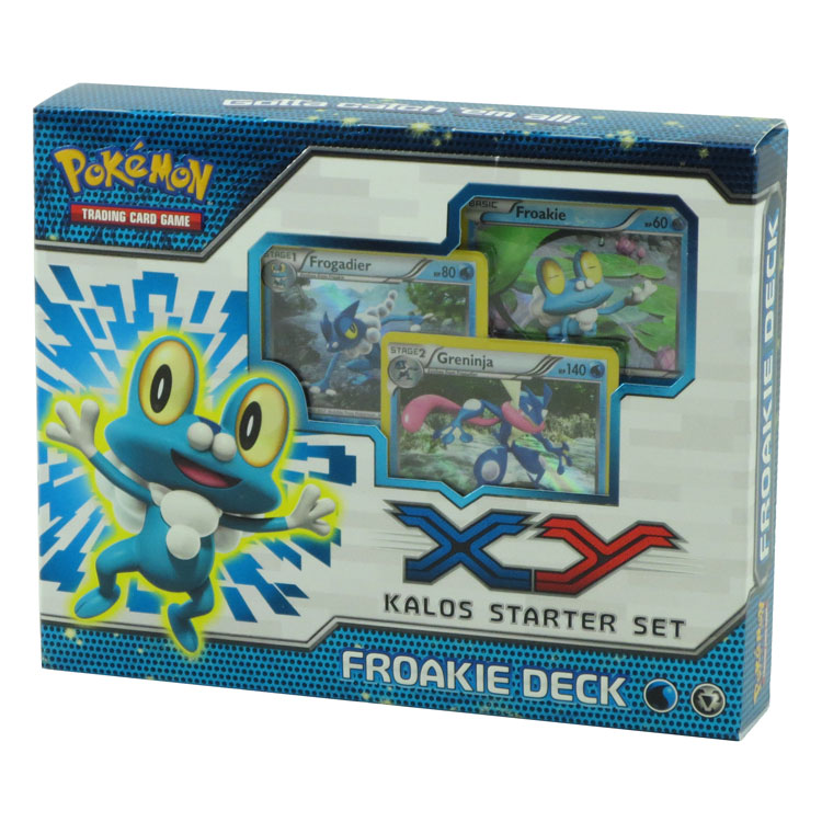 Pokemon Cards - XY Kalos - Deluxe Starter Deck - FROAKIE (60 Cards)