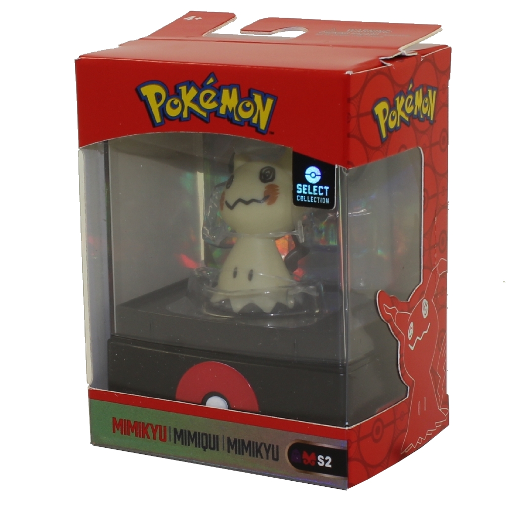 Wicked Cool Toys - Pokemon Select Collection S2 Figure - MIMIKYU w/ Display Case (2 inch)