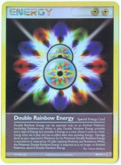 Pokemon Card - Team Magma Team Aqua 88/95 - DOUBLE RAINBOW ENERGY (reverse holo)