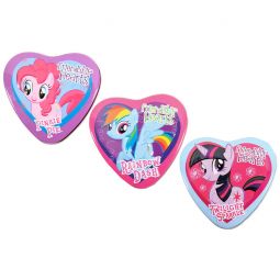 Boston America - My Little Pony - Friendship Heart Candy Tins -  Set of 3 (R.Dash,P.Pie & TS)