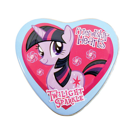 Boston America - My Little Pony - Friendship Heart Candy Tin - TWILIGHT SPARKLE
