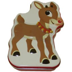 Boston America - Rudolph Candy Tin - REINDEER NOSES (Flavored Candies)