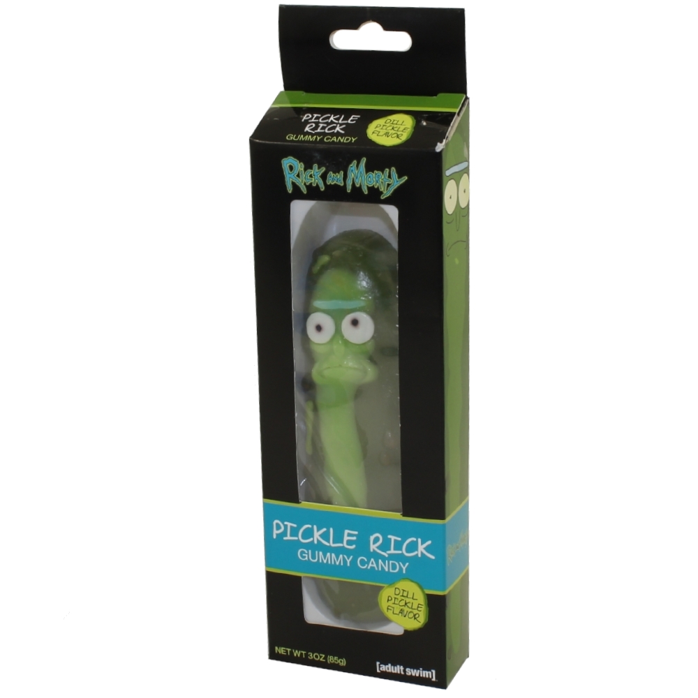 Boston America - Rick and Morty - PICKLE RICK GUMMY CANDY (Dill Pickle Flavored)