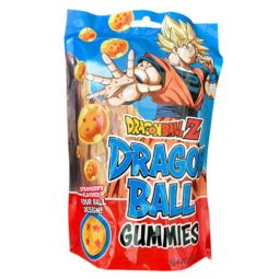 Boston America Candy Bag - DRAGON BALL GUMMY POUCH (Strawberry Flavored Gummies)