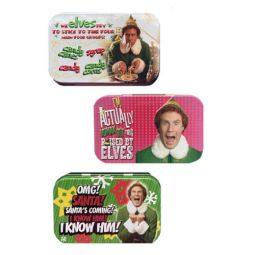 Boston America - Buddy the Elf Candy Tins - SET OF 3 STYLES (Pass the Syrup Maple Candy)