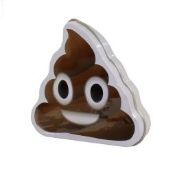 Boston America - Emoticon Candy Tin - POOP EMOJI (Brown)(Vanilla Flavored Candy) Boston America - Emoticon Candy Tin - POOP EMOJI (Brown)(Vanilla Flavored Candy)