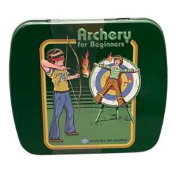 Boston America - Steven Rhodes Warped Childhood Candy Tin - ARCHERY FOR BEGINNERS (Raspberry Sours)