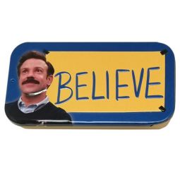 Boston America - Ted Lasso Candy Tin - BELIEVE IN BELIEVE (Blue Raspberry Flavor)