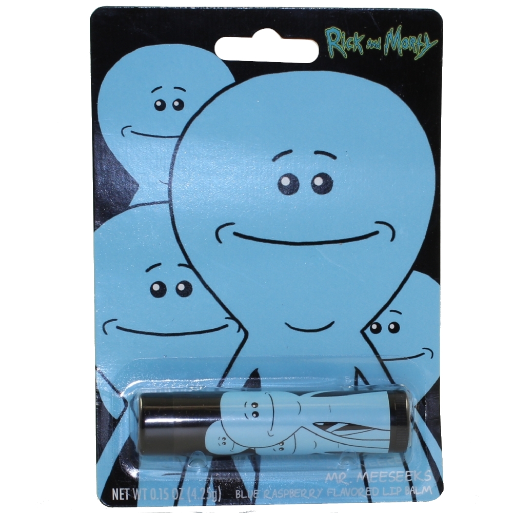 Boston America - Rick & Morty Lip Balm - MR. MEESEEKS (Blue Raspberry Flavored)