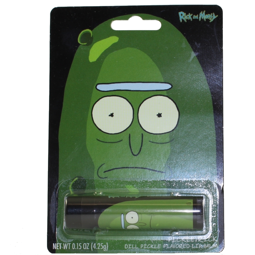 Boston America - Rick & Morty Lip Balm - PICKLE RICK (Dill Pickle Flavored)