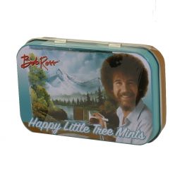 Boston America - Bob Ross Mints Tin - HAPPY LITTLE TREE MINTS