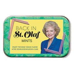 Boston America - Golden Girls Stay Golden Mints Tin - BACK IN ST. OLAF MINTS (Rose)