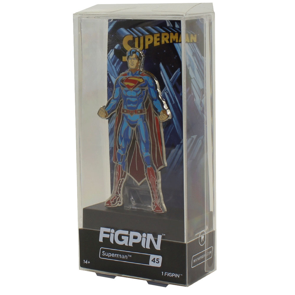 CMD Collectibles FiGPiN - Justice League Series 1 - SUPERMAN