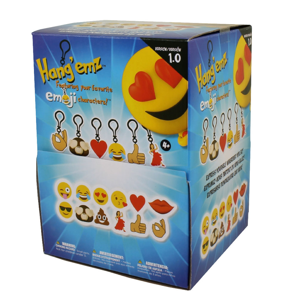 Fun 2 Play Toyz - Emoji Hang'emz Figure Clips - BOX (36 Packs)