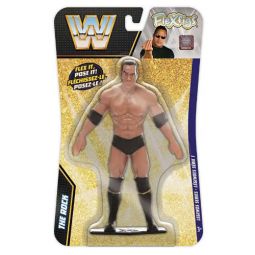 FleXfigs WWE Legends Series 1 Action Figure - THE ROCK [5.5 inch]